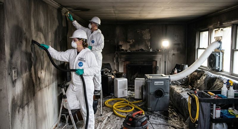 Smoke Damage Removal in Napa, CA