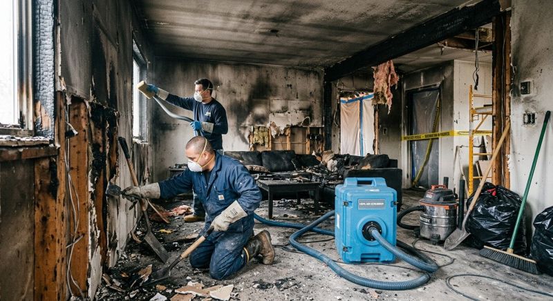 Commercial Fire Damage Repair in Napa, CA