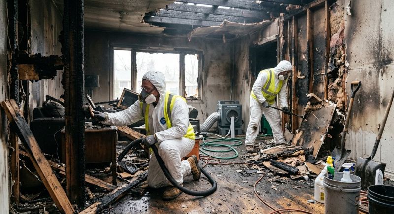 Commercial Fire Restoration in Mesa, AZ