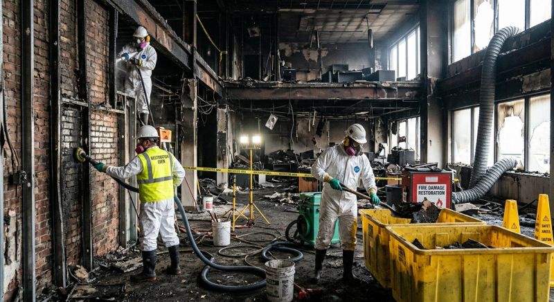 Commercial Fire Restoration in Chandler, AZ