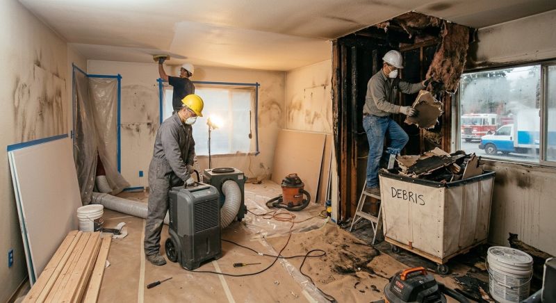 Fire Damage Reconstruction in Napa, CA