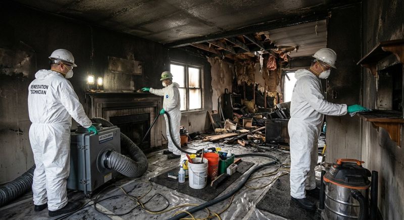 Residential Fire Restoration in Napa, CA