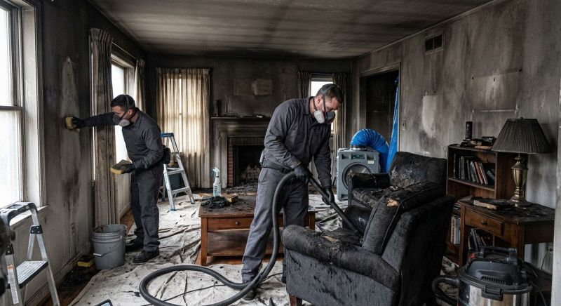Smoke Damage Removal in Sonoma County, CA