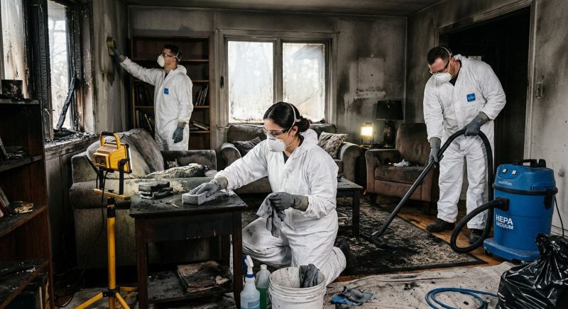 Soot Damage Cleanup in Austin, TX