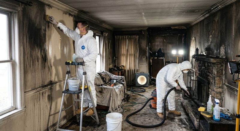 Soot Damage Restoration in Santa Rosa, CA